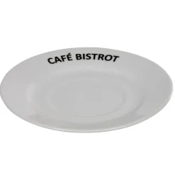Vaisselle Et Accessoires De Table<Gifi Tasse expresso et sous tasse café bistrot blanc x 4