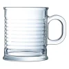 Gifi Tasse transparente en verre trempé design conserve Luminarc 25 cl| Vaisselle Et Accessoires De Table