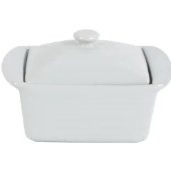 Cuisson<Gifi Terrine blanche porcelaine