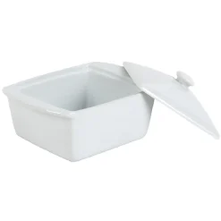 Cuisson<Gifi Terrine blanche porcelaine
