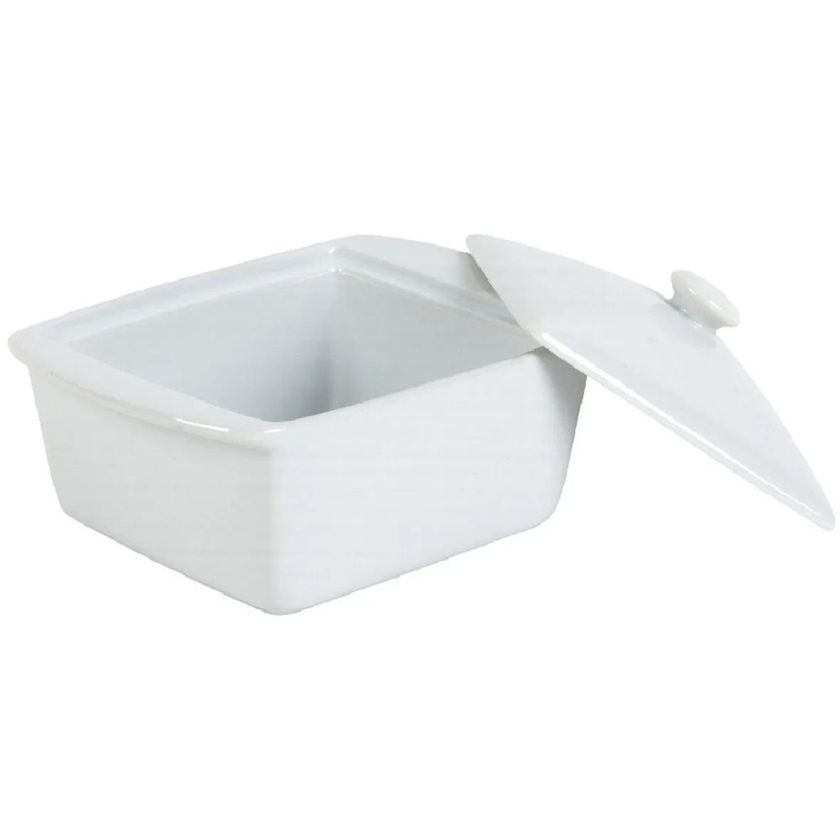 Cuisson<Gifi Terrine blanche porcelaine
