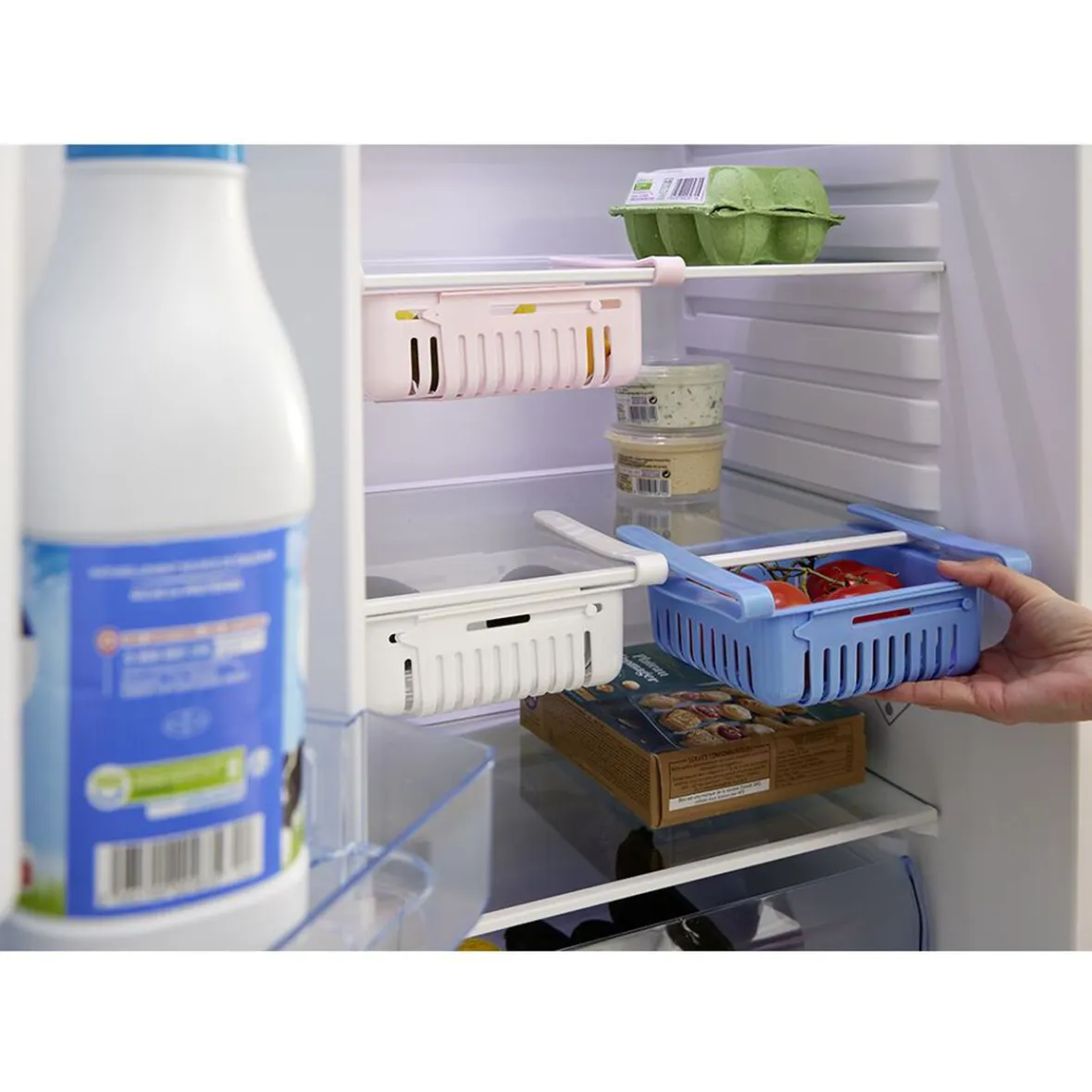 Rangement De Cuisine<Gifi Tiroir pour réfrigérateur extensible