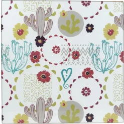 Rangement De Cuisine<Gifi Tiroir toutes dosettes bambou motif cactus multicolore