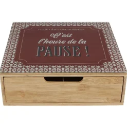 Rangement De Cuisine<Gifi Tiroir toutes dosettes design "pause"