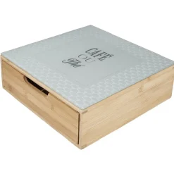 Rangement De Cuisine<Gifi Tiroir toutes dosettes design "Café ou thé"