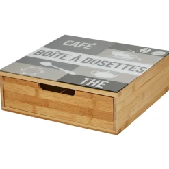 Rangement De Cuisine<Gifi Tiroir toutes dosettes gris blanc et naturel