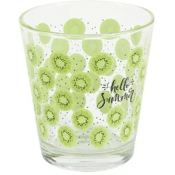 Gifi Verre à eau motifs fruits exotiques 25,5 cl - Summer time| Vaisselle Et Accessoires De Table