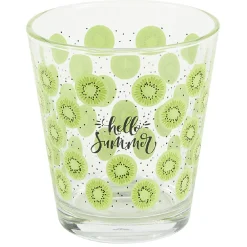 Gifi Verre à eau motifs fruits exotiques 25,5 cl - Summer time| Vaisselle Et Accessoires De Table