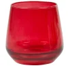 Gifi Verre à eau rouge translucide x6| Vaisselle Et Accessoires De Table