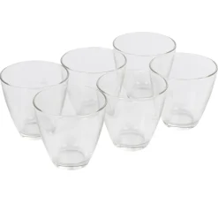 Gifi Verre à eau transparent Zeno Bormioli Rocco x6| Vaisselle Et Accessoires De Table