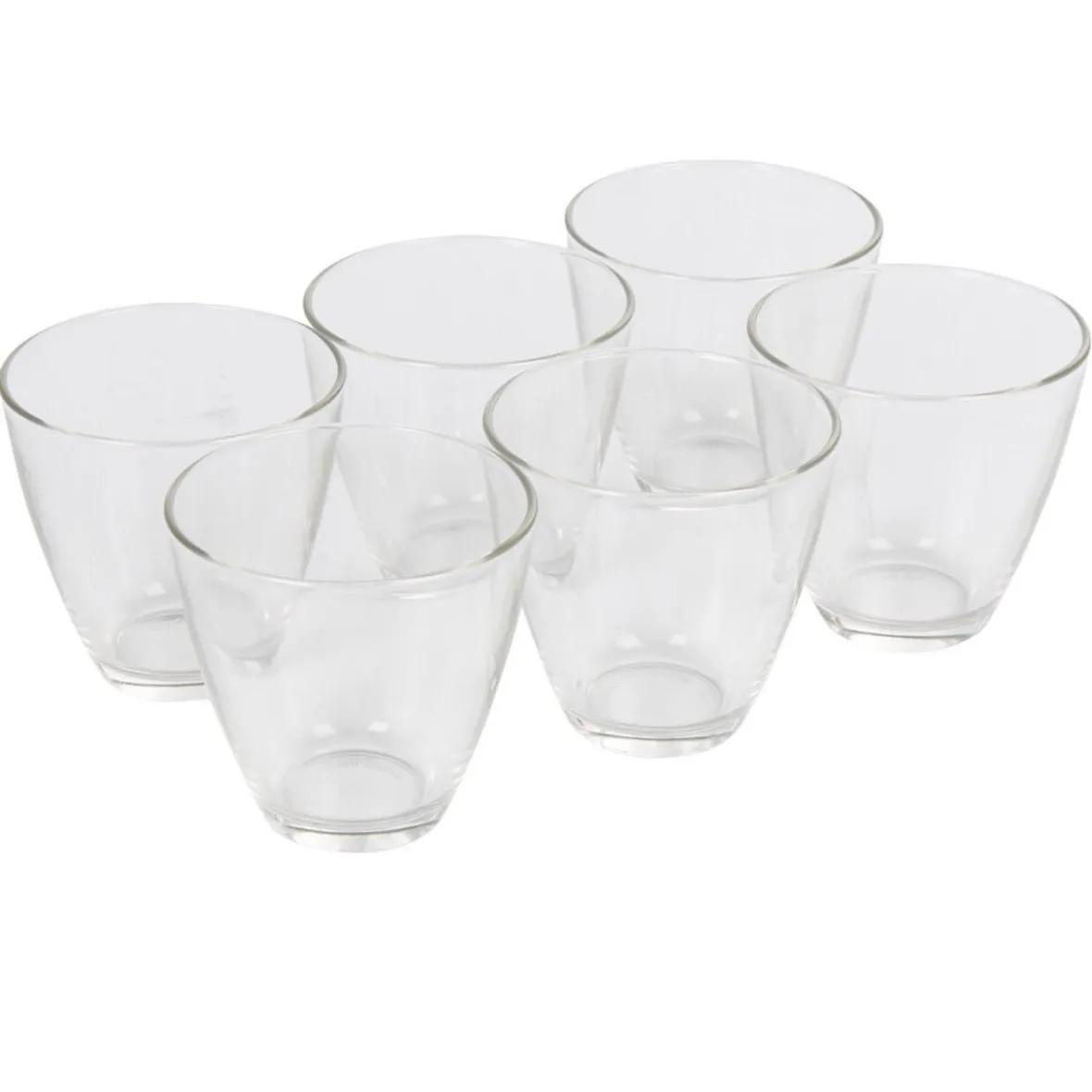 Gifi Verre à eau transparent Zeno Bormioli Rocco x6| Vaisselle Et Accessoires De Table