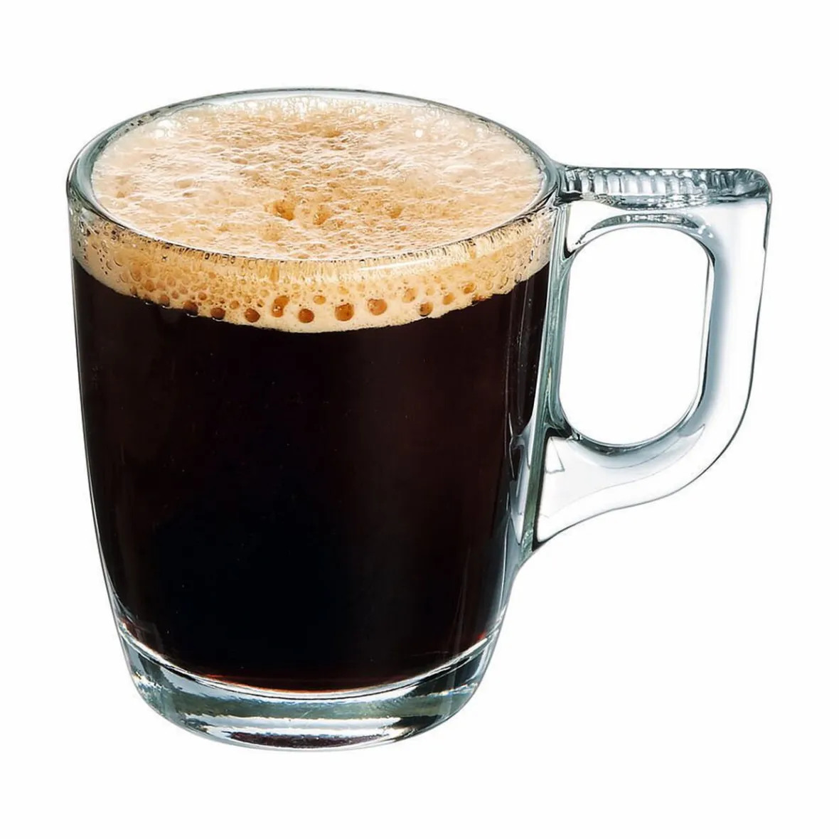Gifi Verre à expresso transparent en verre trempé lisse Luminarc 9 cl| Vaisselle Et Accessoires De Table
