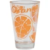 Gifi Verre à orangeade design fluo orange 30 cl| Vaisselle Et Accessoires De Table