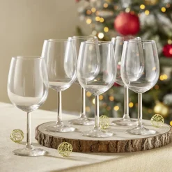 Gifi Verre à pied 45 cl x6| Vaisselle Et Accessoires De Table