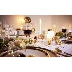 Gifi Verre à pied gamme Longchamp Cristal D'Arques Paris 25 cl x4| Vaisselle Et Accessoires De Table