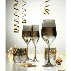 Vaisselle Et Accessoires De Table<Gifi Verre à pied Kira Smoked 35cL x4