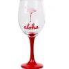 Vaisselle Et Accessoires De Table<Gifi Verre à pied style tropical motif aloha flamant rose