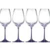 Gifi Verre à vin à pied 35 cl x4| Vaisselle Et Accessoires De Table