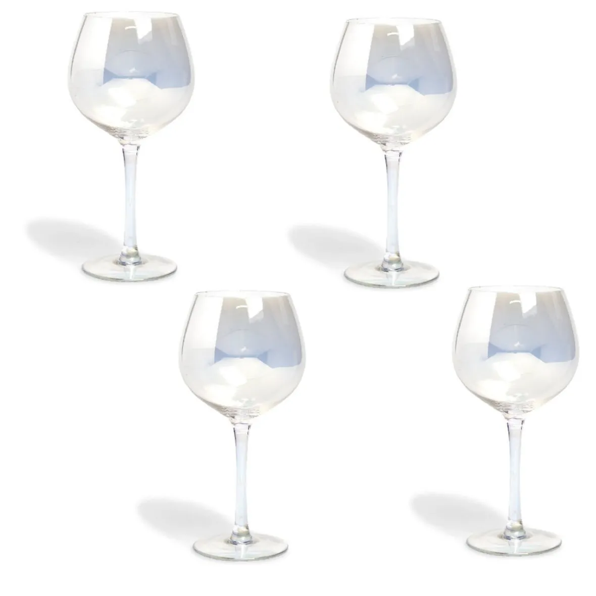 Gifi Verre à vin irisé x4| Vaisselle Et Accessoires De Table