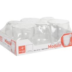 Gifi Verre bas Bormioli Rocco Modulo x6| Vaisselle Et Accessoires De Table
