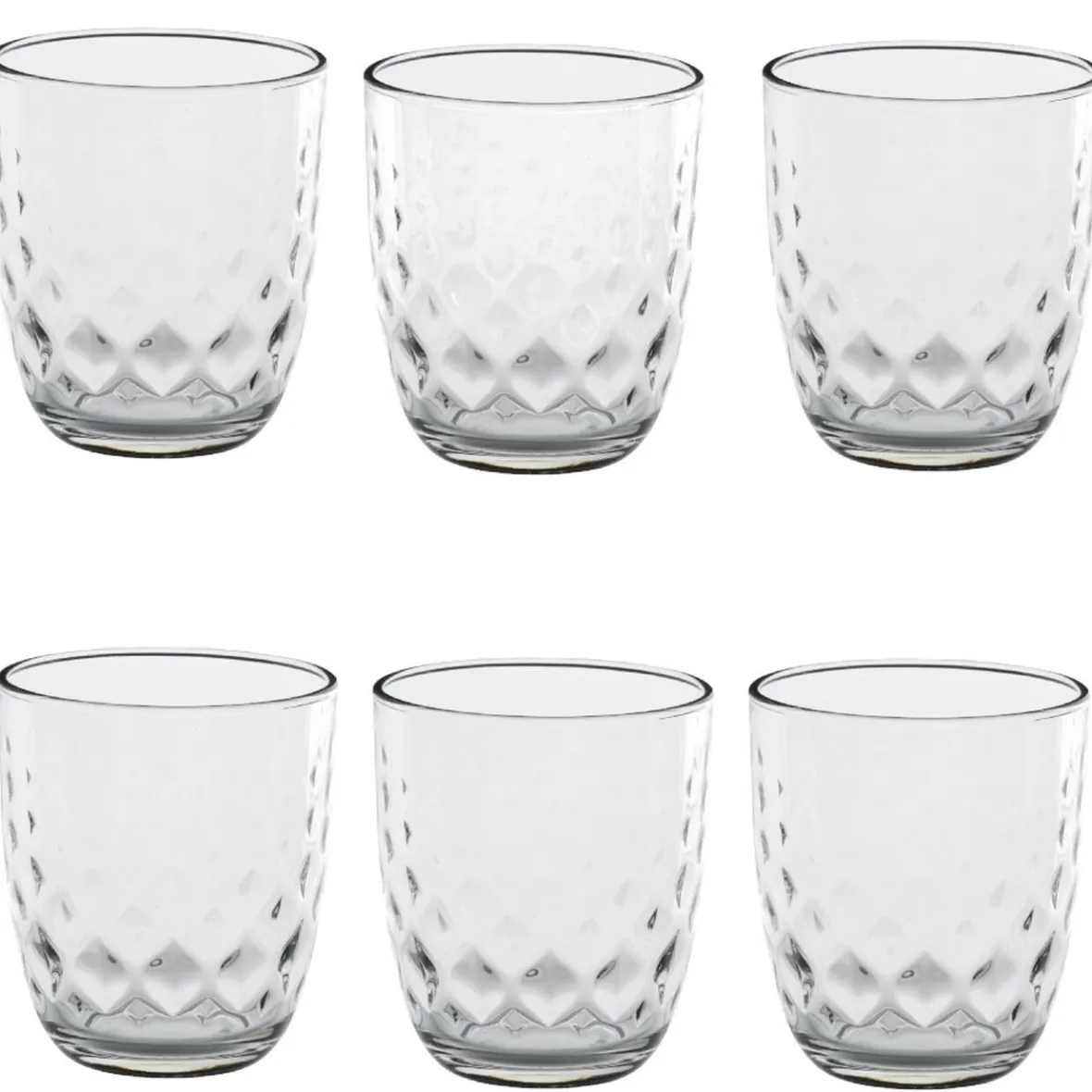Vaisselle Et Accessoires De Table<Gifi Verre bas Bormioli Rocco Glit x6