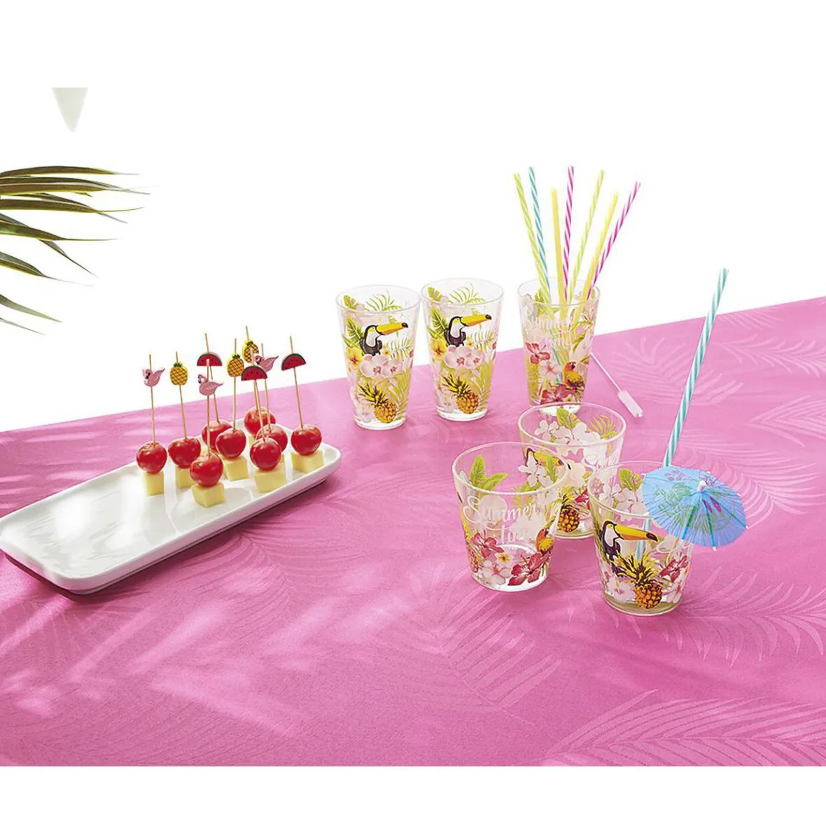 Vaisselle Et Accessoires De Table<Gifi Verre bas Nadia Jungle x 3