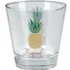 Vaisselle Et Accessoires De Table<Gifi Verre bas style tropical motif ananas 25cl