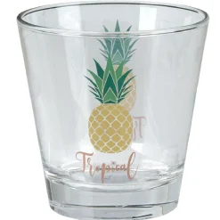 Vaisselle Et Accessoires De Table<Gifi Verre bas style tropical motif ananas 25cl