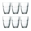 Gifi Verre bas transparent 26 cl x6| Vaisselle Et Accessoires De Table