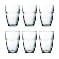 Gifi Verre bas transparent 26 cl x6| Vaisselle Et Accessoires De Table