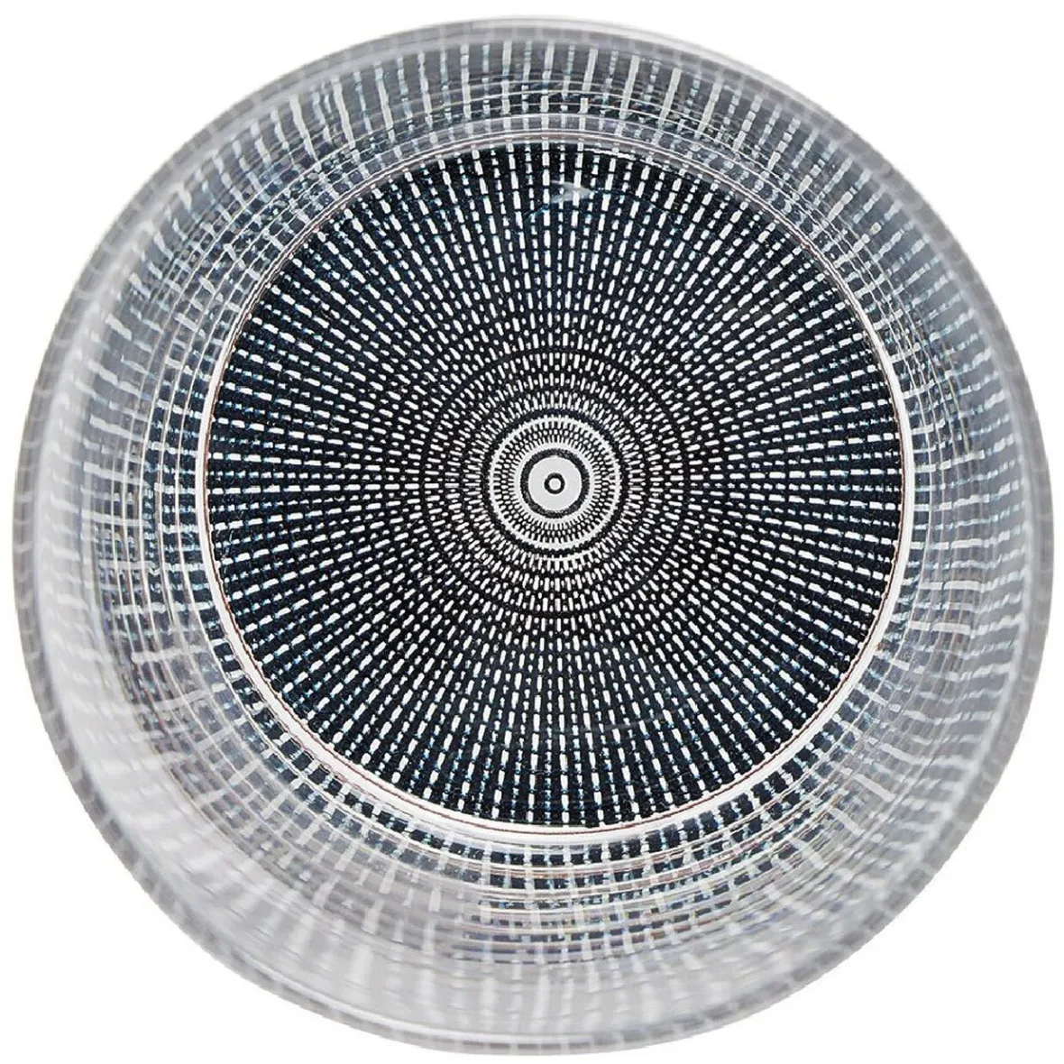 Gifi Verre bas transparent fond imprimé 34,5 cl| Vaisselle Et Accessoires De Table