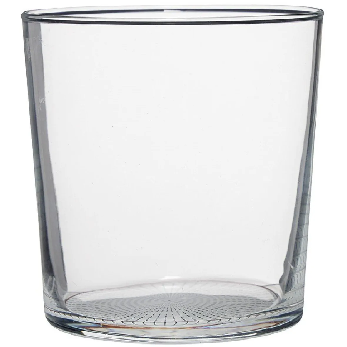 Gifi Verre bas transparent fond imprimé 34,5 cl| Vaisselle Et Accessoires De Table