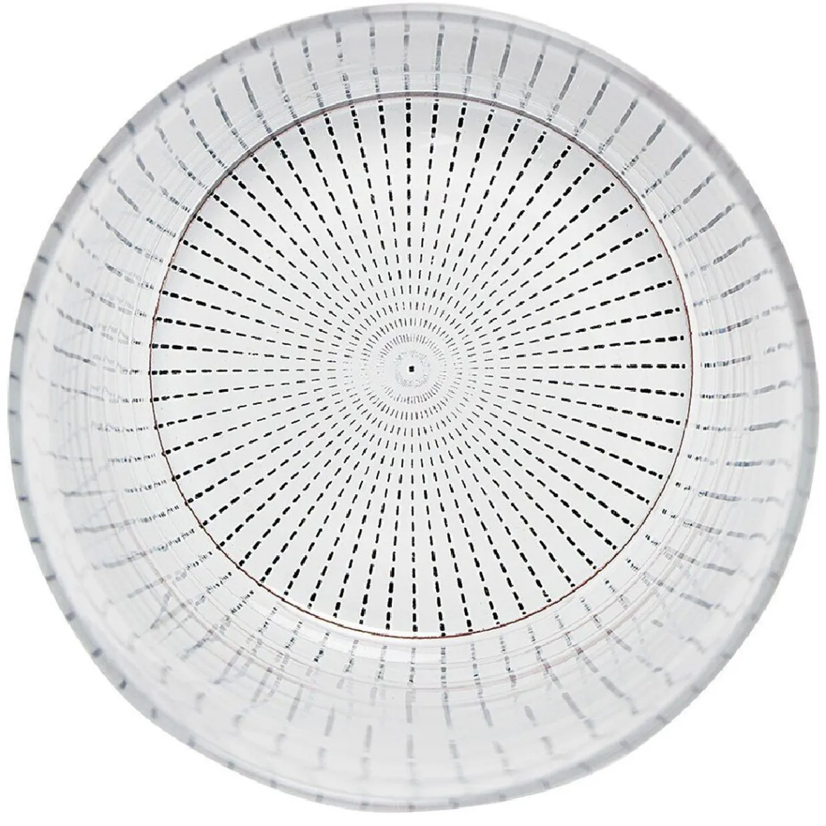 Gifi Verre bas transparent fond imprimé 34,5 cl| Vaisselle Et Accessoires De Table
