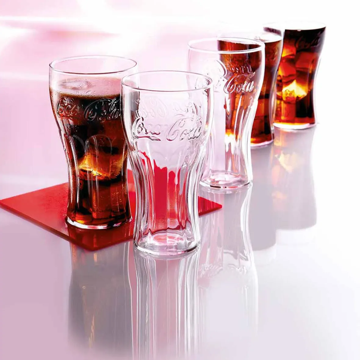 Gifi Verre Coca-Cola transparent 37 cl| Vaisselle Et Accessoires De Table
