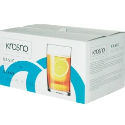 Gifi Verre cylindre Krosnobasic transparent 25 cl| Vaisselle Et Accessoires De Table
