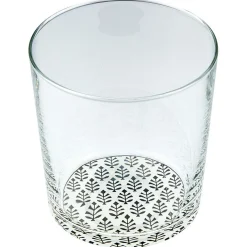Vaisselle Et Accessoires De Table<Gifi Verre décor fleuri X3