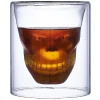 Gifi Verre double paroi Halloween tête de mort 25cl| Vaisselle Et Accessoires De Table