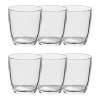 Gifi Verre gobelet transparent x 6| Vaisselle Et Accessoires De Table