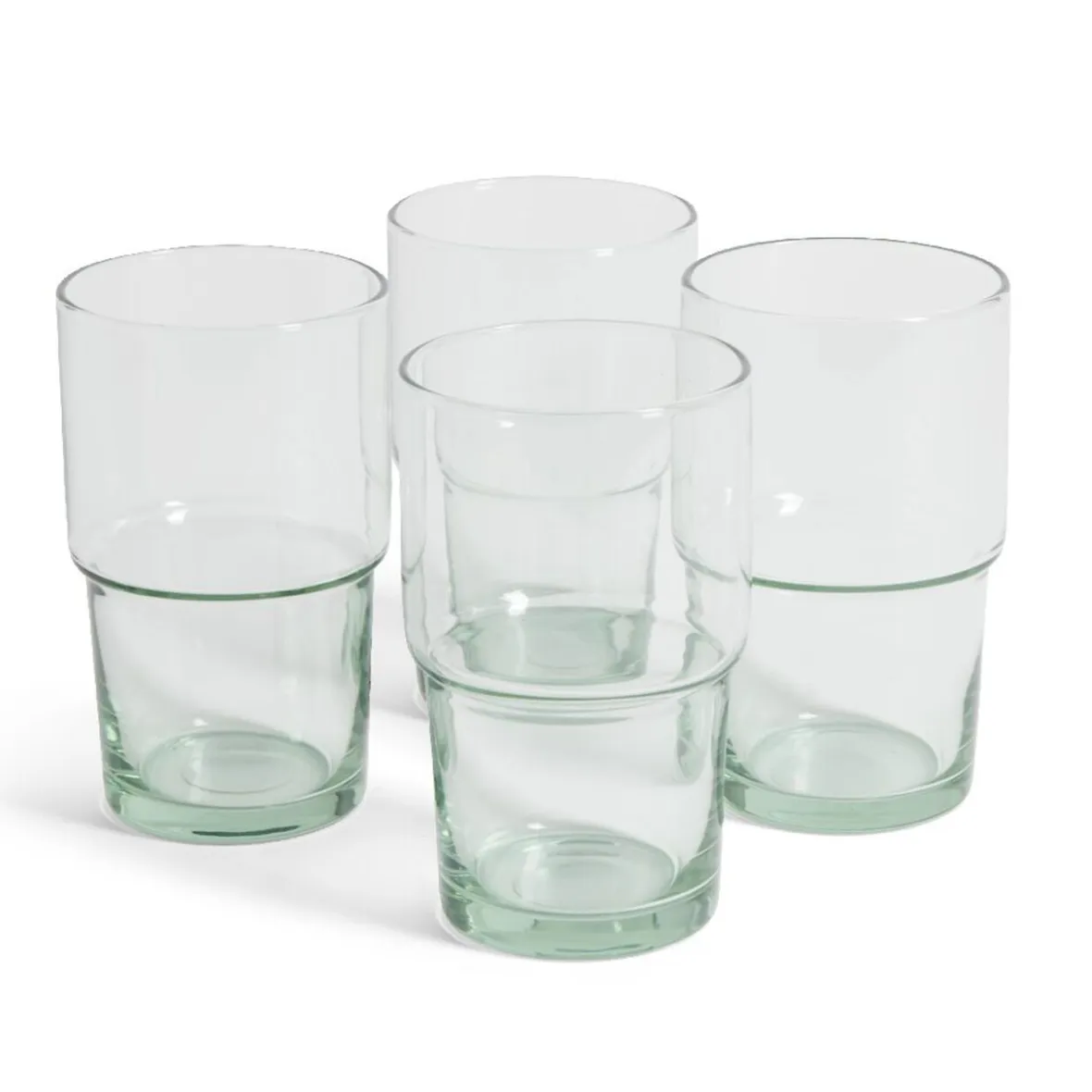 Vaisselle Et Accessoires De Table<Gifi Verre haut 44cl en verre recyclé transparent Ø7,7xH13cm
