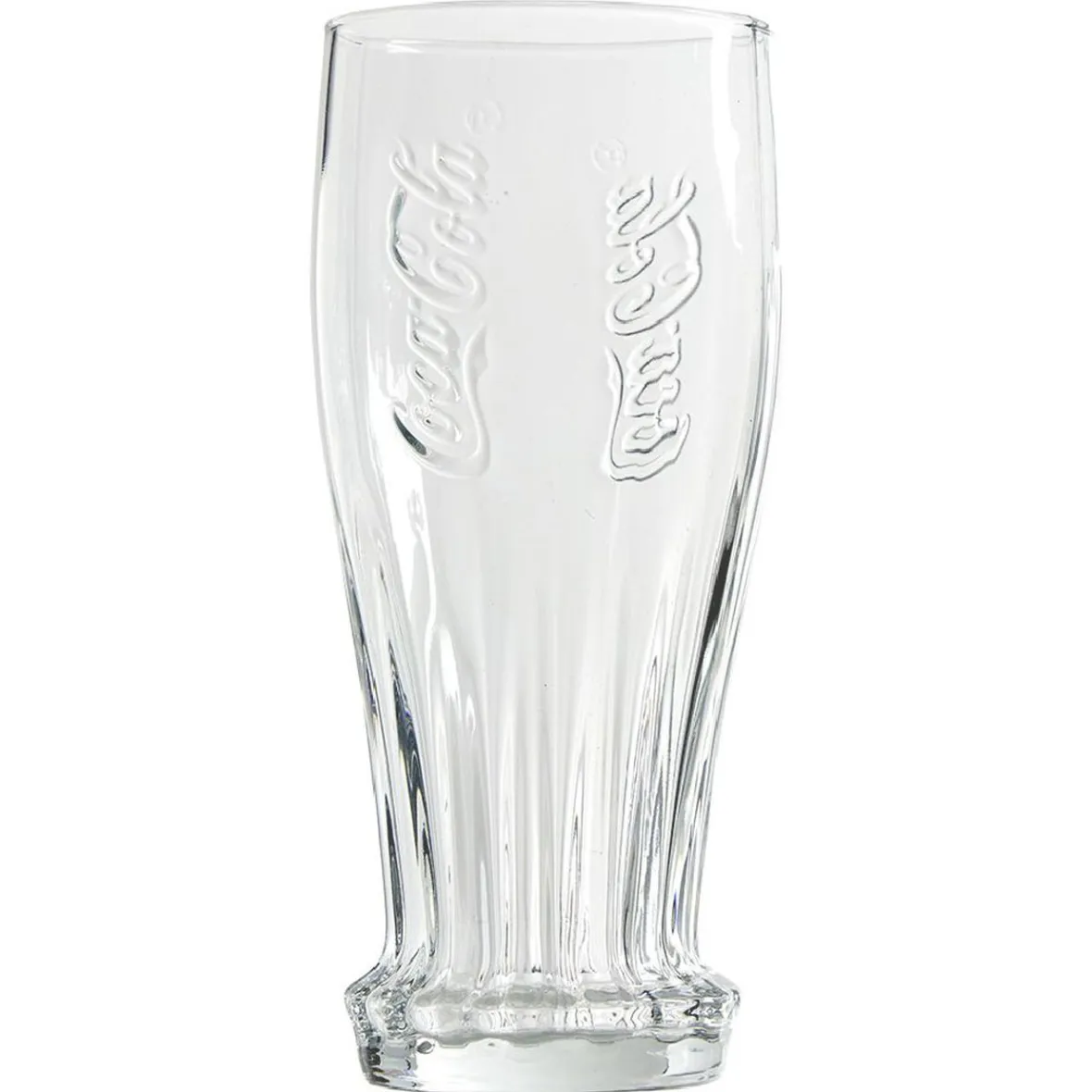 Gifi Verre haut Coca-Cola Caps design bouteille à l'envers transparent 35cl| Vaisselle Et Accessoires De Table