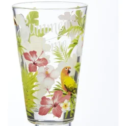 Gifi Verre haut Nadia Jungle x 3| Vaisselle Et Accessoires De Table