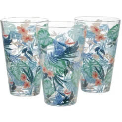 Vaisselle Et Accessoires De Table<Gifi Verre haut Nadia Tropical x 3
