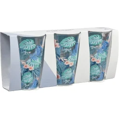 Vaisselle Et Accessoires De Table<Gifi Verre haut Nadia Tropical x 3