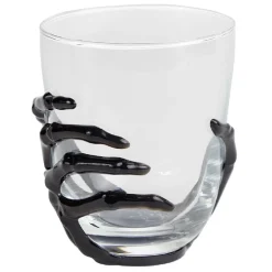 Vaisselle Et Accessoires De Table<Gifi Verre main squelette Halloween noir transparent