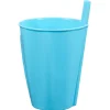 Gifi Verre paille intégrée 30CL| Vaisselle Et Accessoires De Table