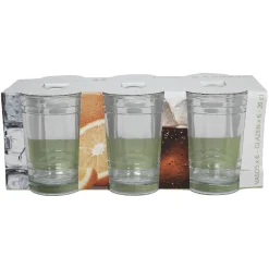 Gifi Verre transparent à spirale x6| Vaisselle Et Accessoires De Table