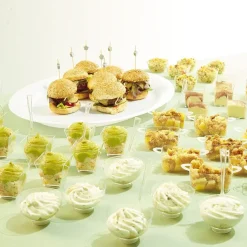 Gifi Verrine x50 + mini-cuillère x50 réutilisable transparent| Vaisselle Et Accessoires De Table