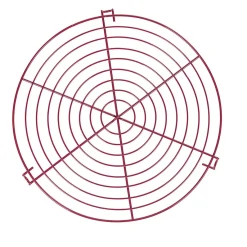 Préparation Culinaire<Gifi Volette à gâteau ronde en métal rose
